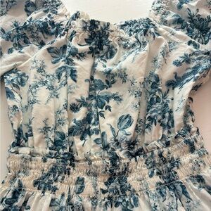 Loveshackfancy x gap girls floral dress